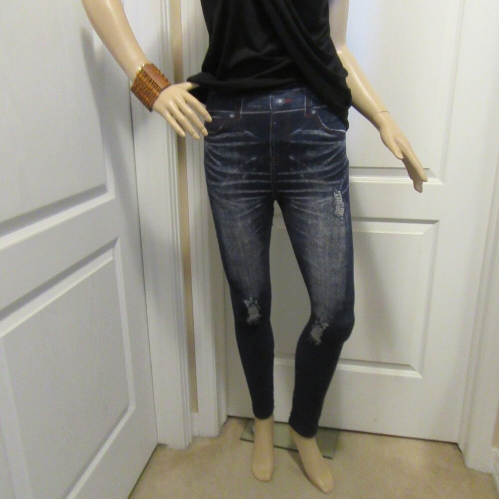 Legging Pro Jean Look One Size - Picture 10 of 11